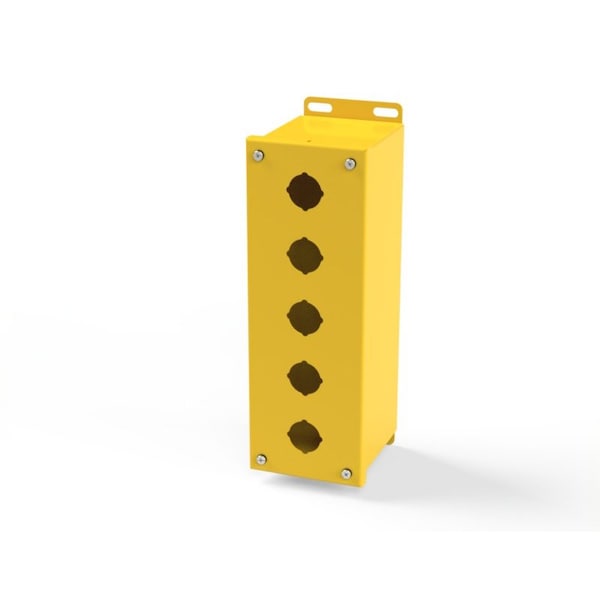 Saginaw Control & Engineering PBX Enclosure SCE-5PBX-RAL1018 - main